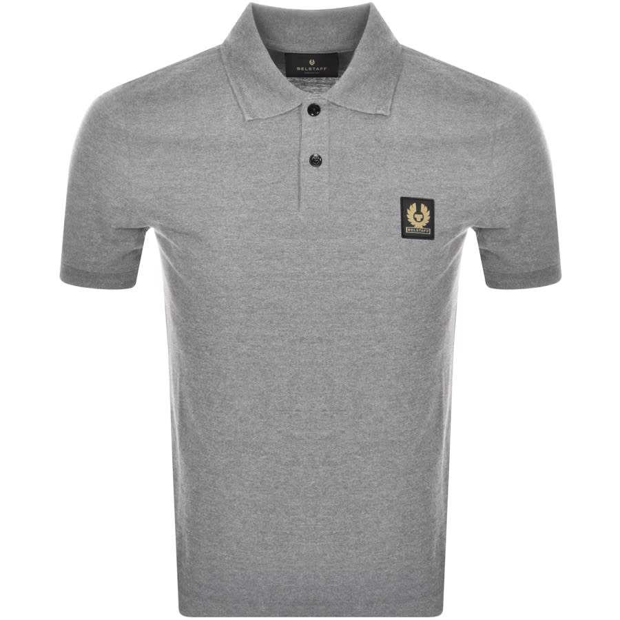Alternative Image for ProductBelstaff Logo Polo T Shirt Grey1